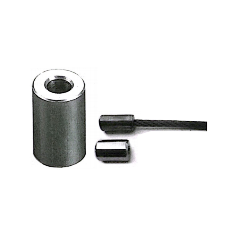 Nút dừng thép cho dây cáp (Thép cacbon thấp, 1/8