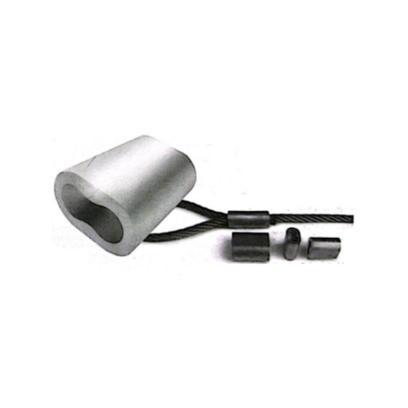 SAFETYLIFT Nhôm Ferrule JIS Loại Hình bầu dục bên ngoài Thiết kế đồng hồ cát bên trong